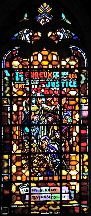 Les béatitudes - Eglise St Eloi - Hazebrouck 59