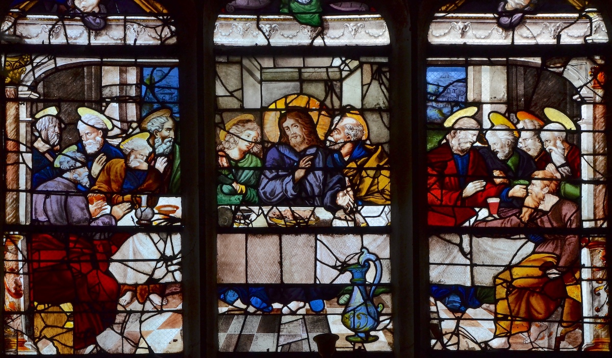 La cène - Eglise St Etienne - Bar-sur-Seine 10