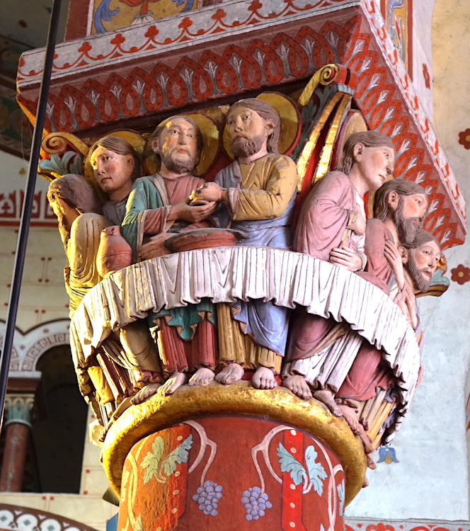 La cène - Abbatiale St Austremoine - Issoire 63