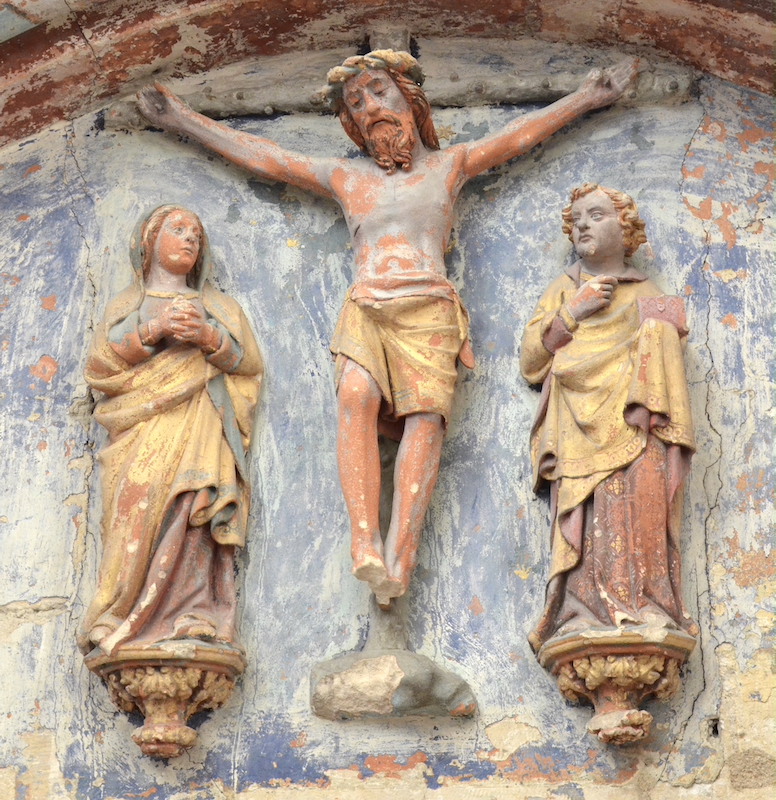 La crucifixion - Collégiale St Martin - Champeaux 77