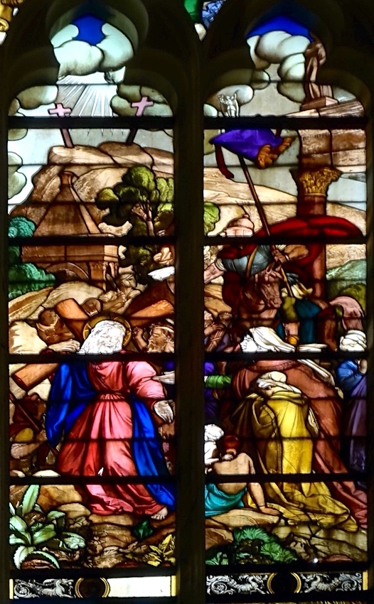 Portement de croix - Eglise St Etienne du mont - Paris (5)