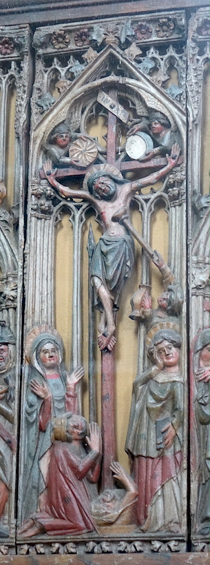 La crucifixion - Eglise St Clair - Souppes s/Loing 77