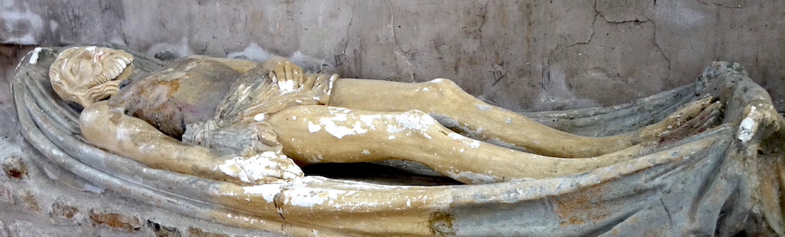 Le Christ mort - Collégiale Notre-Dame du Fort - Etampes 91