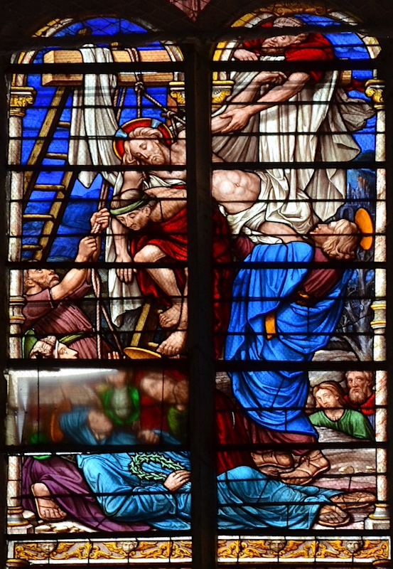 La descente de croix - Eglise St Etienne - Bar s/Seine 10