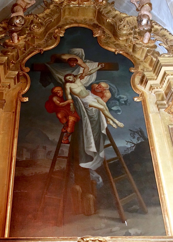 La descente de croix - Eglise St Côme et St Damien - St Côme d'Olt 12