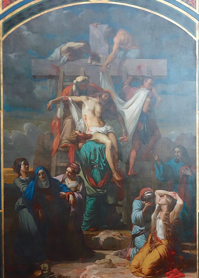 La descente de croix - Eglise St Germain l'Auxerroix - Paris (1)