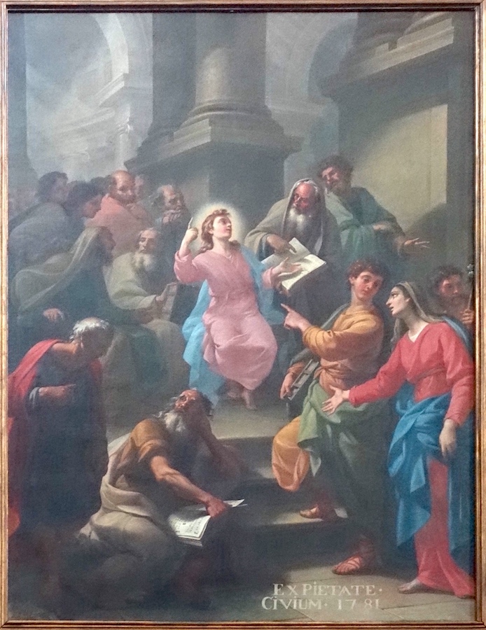 Jésus et les docteurs<br>Collégiale Notre-Dame - Dôle 39