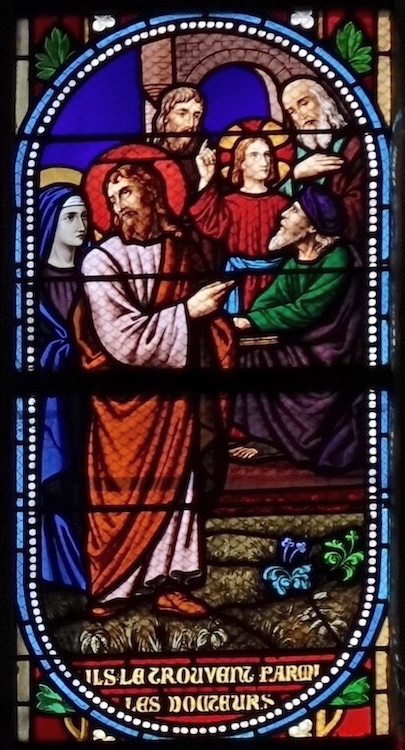 Jésus et les docteurs - Collégiale St Aubin - Guérande 44