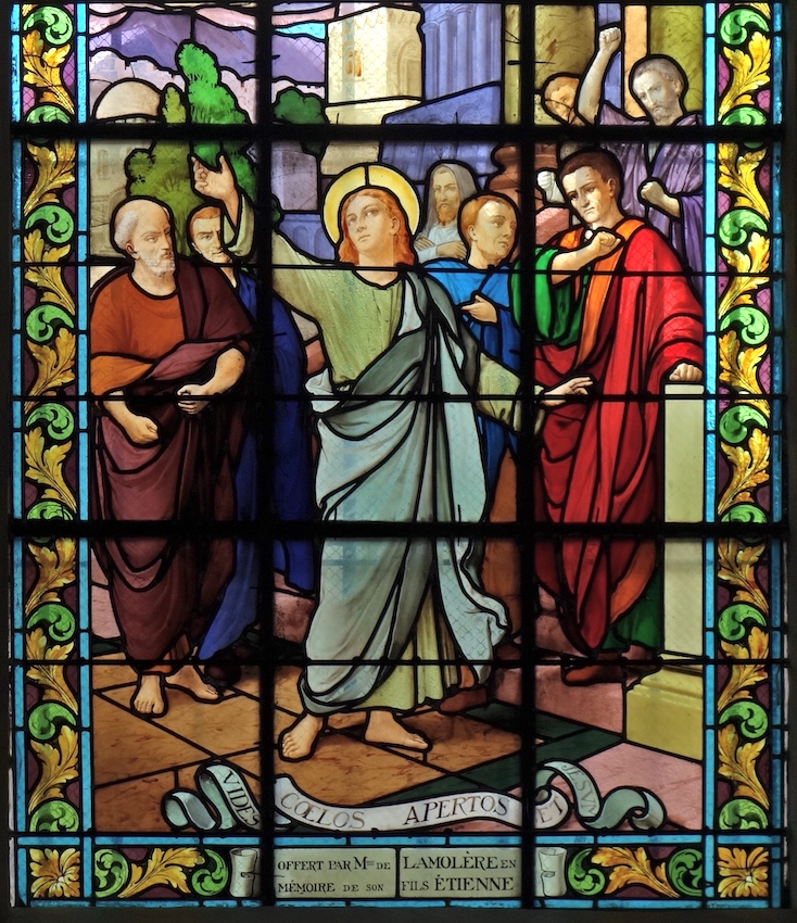 Jésus et les docteurs - Eglise St Etienne - Issy-les-Moulineaux 92