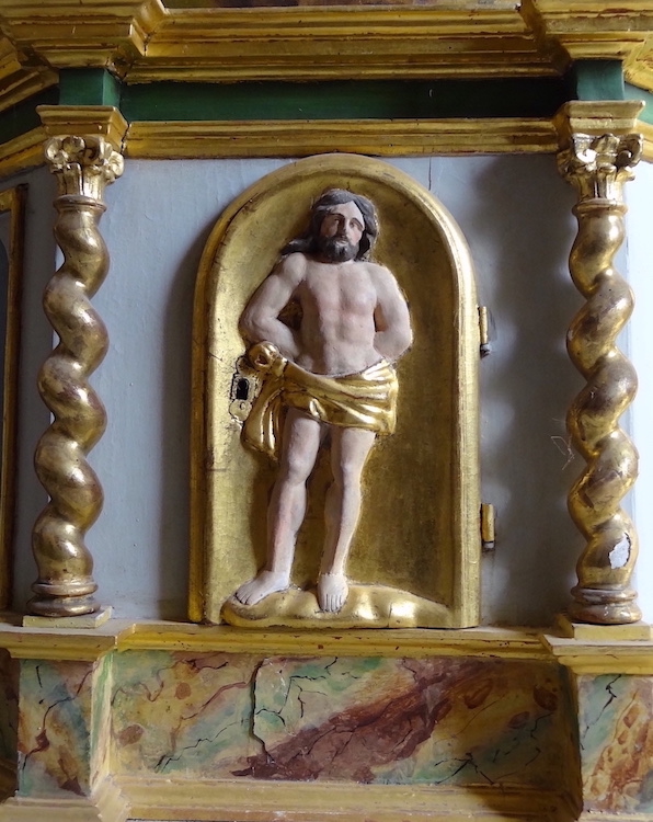 Ecce Homo - Eglise St Pierre - Bessuéjouls 12