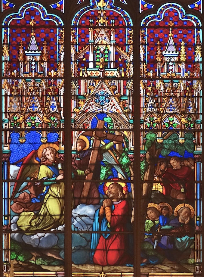 Jésus au mont des oliviers - Eglise St Eugène Ste Cécile - Paris (9)
