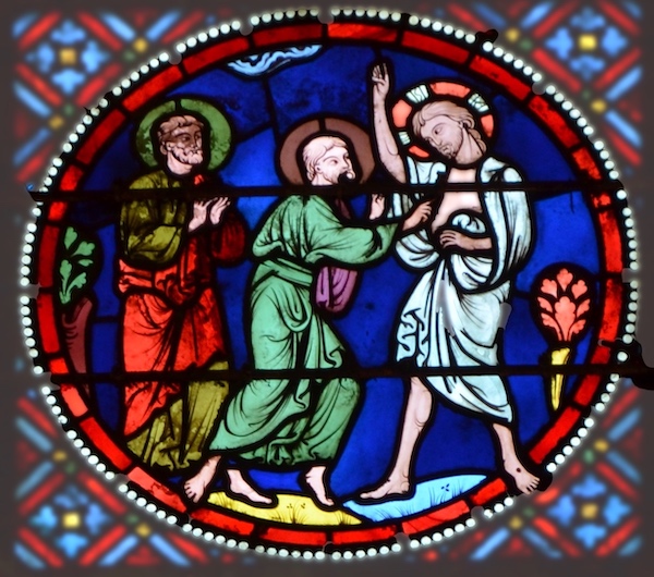 L'incrédulité de Thomas - Cathédrale N.D. - Laon 02