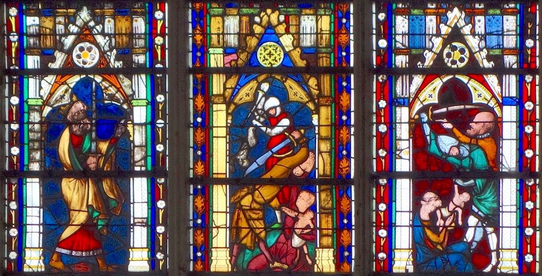 Le massacre des innocents - Abbatiale Saint Ouen - Rouen 76