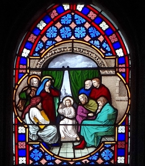 [14] Jésus et les docteurs - Cathédrale Saint Corentin - Quimper 29