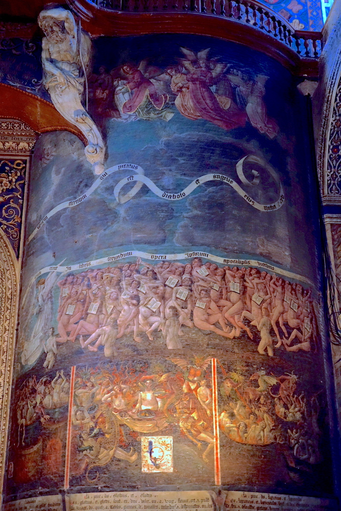 Le jugement dernier (volet droite) - Cathédrale Sainte Cécile - Albi 81