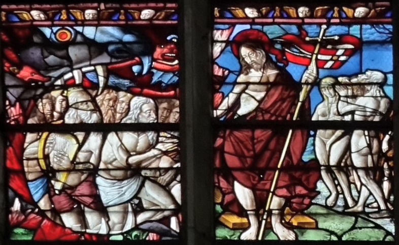 Jésus dans les limbes - Eglise Saint Nizier - Troyes 10