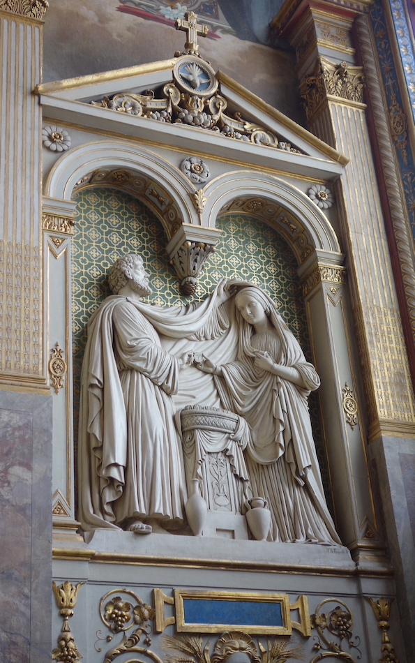 Mariage de la Vierge - Eglise Saint Eustache - Paris (1)