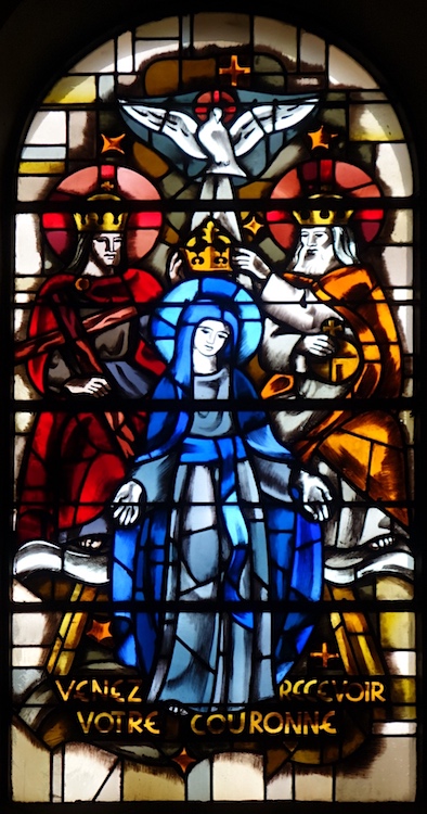 Couronnement de la Vierge<br>Eglise St Dominique - Paris (14)