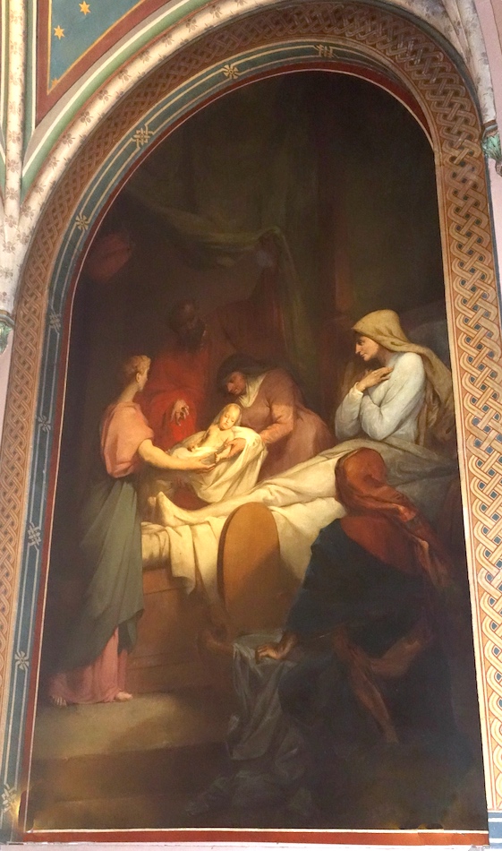 Nativité de la Vierge<br>Eglise Notre Dame de Clignancourt - Paris (18)