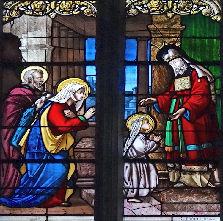 Présentation de Marie au temple<br>Eglise Saint Sever - Rouen 76