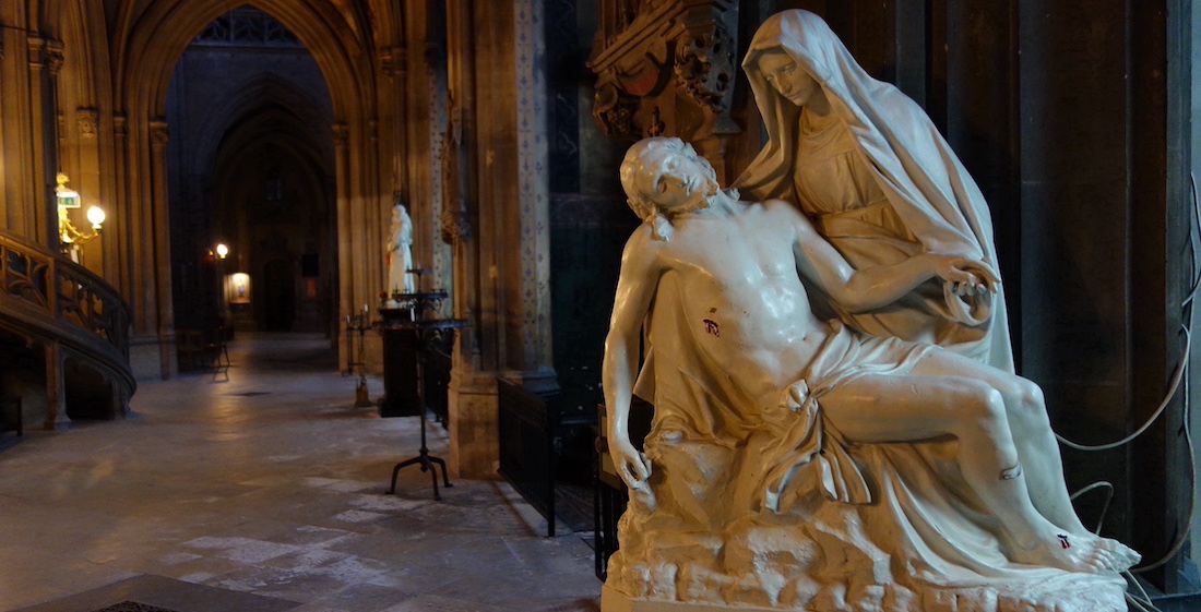 Mater dolorosa - Eglise Saint Bernard de la Chapelle - Paris (18)