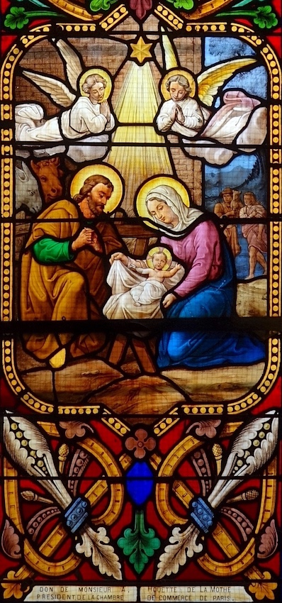La Nativité - Eglise Saint Loup - Bléneau 89<