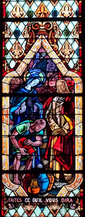 Les noces de Cana - Eglise N.D. de bon conseil - Paris (18)