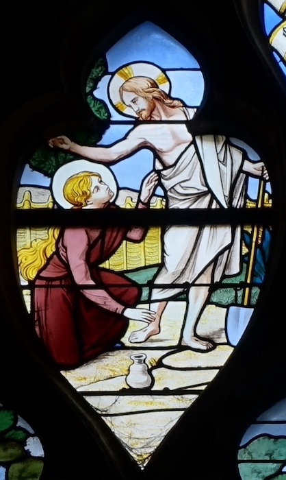 Noli Me Tangere - Eglise St Etienne du Mont<br>Maris (5)