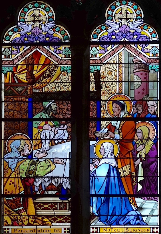 La présentation au temple - Eglise Saint Vaast  - Béthunes 62