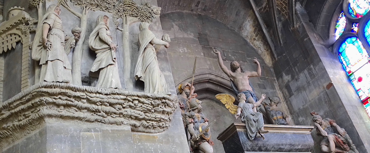 La résurrection - Cathédrale Saint Maclou - Pontoise 95