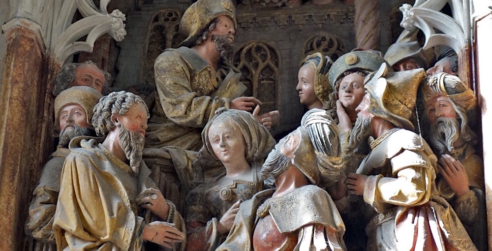 Retable de la légende de saint Jacques le Majeur et du magicien Hermogène<br>Cathédrale Notre-Dame - Amiens 80