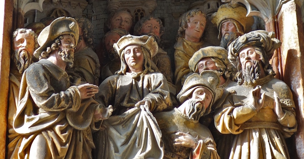 Retable de la légende de saint Jacques le Majeur et du magicien Hermogène<br>Cathédrale Notre-Dame - Amiens 80