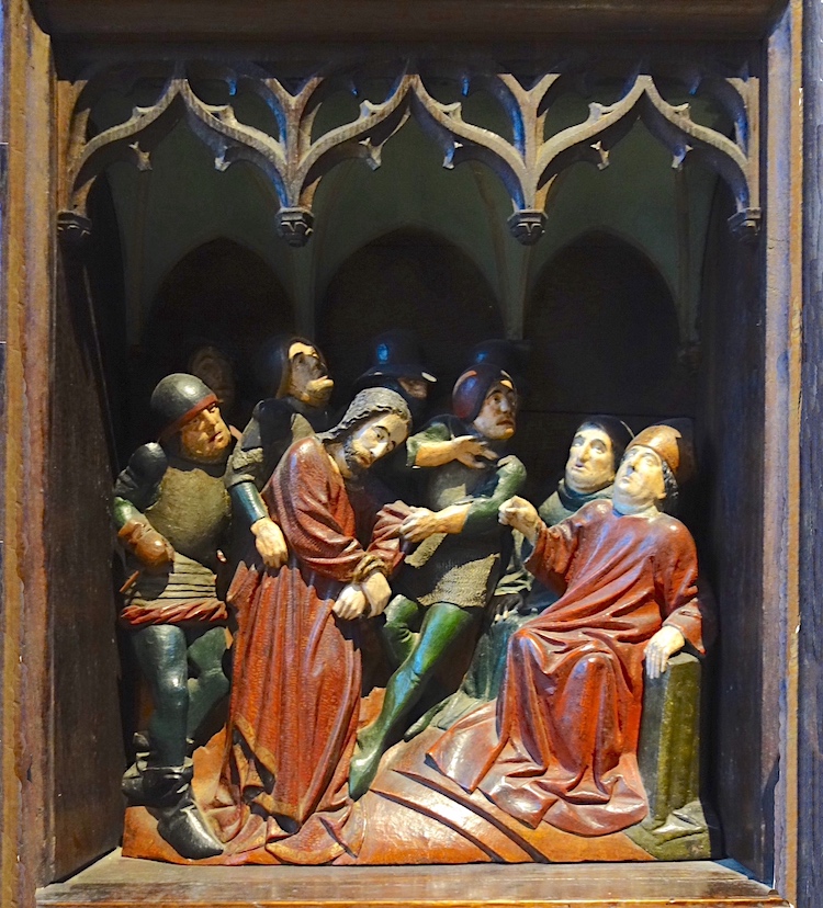 Jésus devant Pilate.<br>Collégiale Saint Hyppolite - Poligny 39