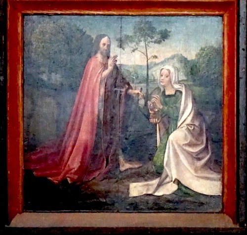 L'apparition à Marie-Madeleine.<br>Eglise Sainte Marie-Madeleine - Fromentières 51
