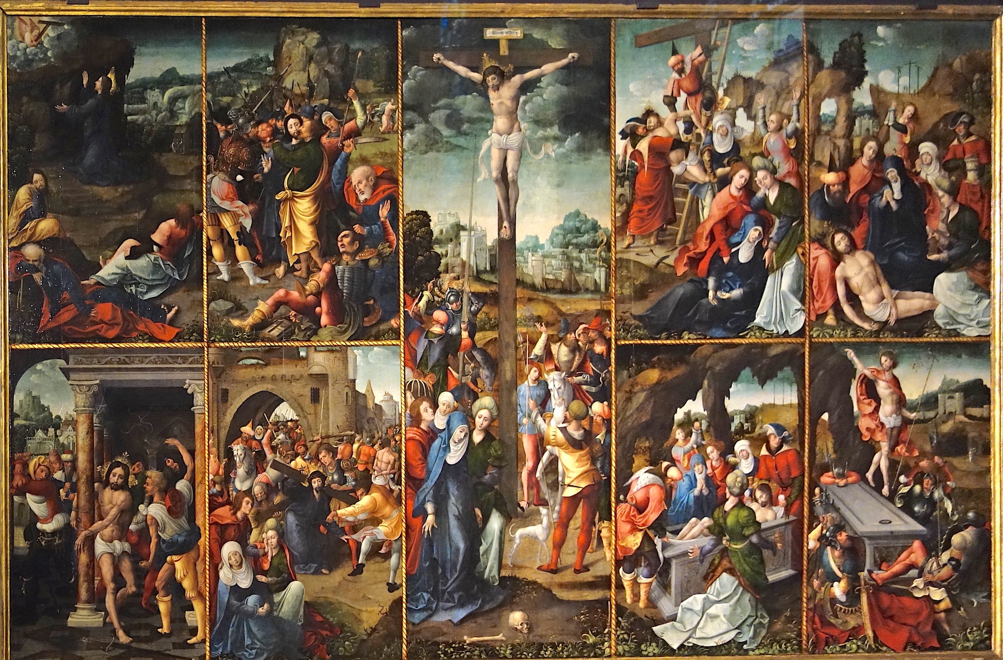 Scènes de la Passion par Heinrich Aldegraever (1502-1558)<br>Eglise Saint Gervais Saint Protais - Paris (4)