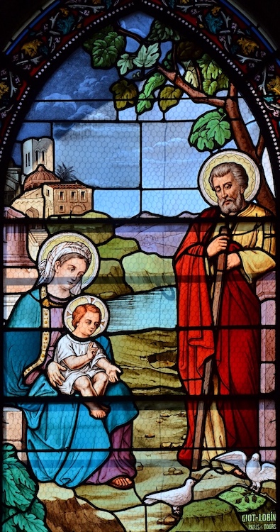 La sainte famille - Eglise St Martin - Malherbes 45