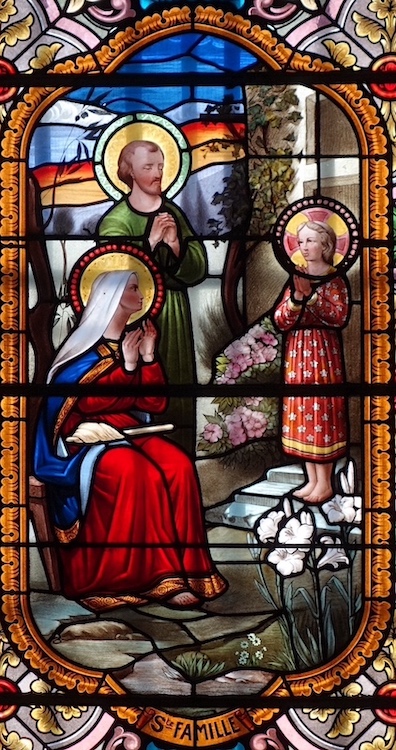 La sainte famille - Eglise St Alban - St-Alban-sur-Limagnoles 48