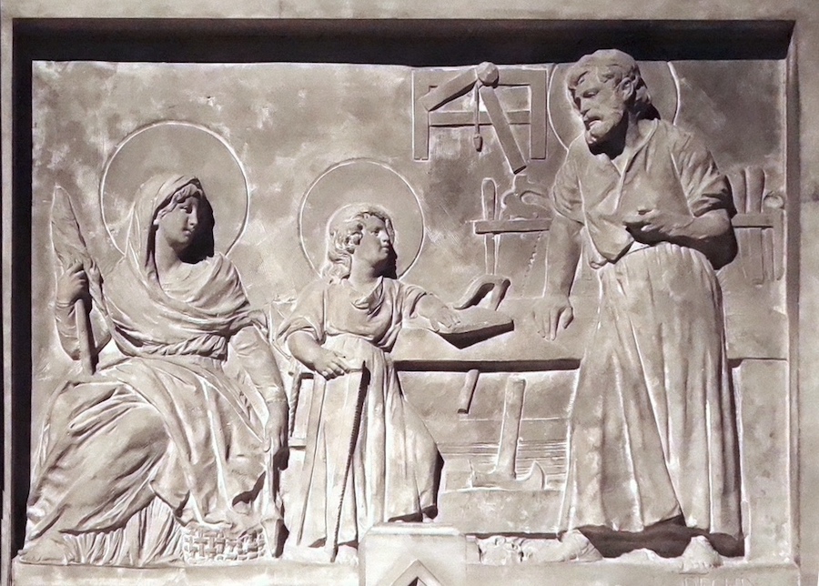 La sainte famille - Eglise Ste Anne de la butte aux cailles - Paris (13)