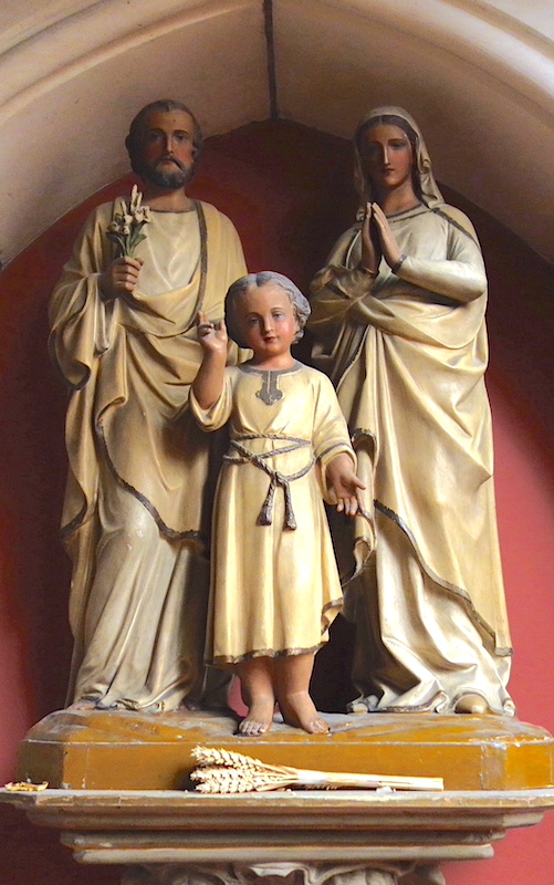 La sainte famille - Chapelle de la clinique Blomet - Paris (15)