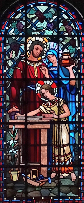 La sainte famille - Eglise N.D. de Clignancourt - Paris (18)