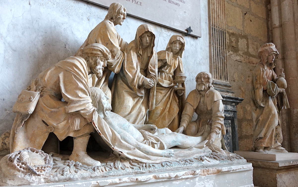 La mise au tombeau - Eglise Notre-Dame - Villeneuve l'archevêque 89