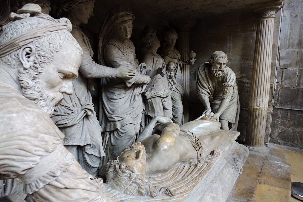 La mise au tombeau - Cathédrale Saint Maclou - Pontoise 95