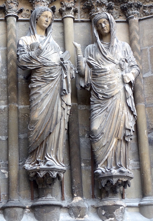 La visitation - Cathédrale Notre-Dame - Reims 51