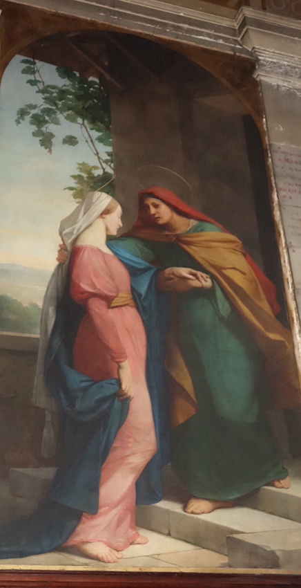 La visitation - Eglise N.D. de Bonne nouvelle - Paris (2)