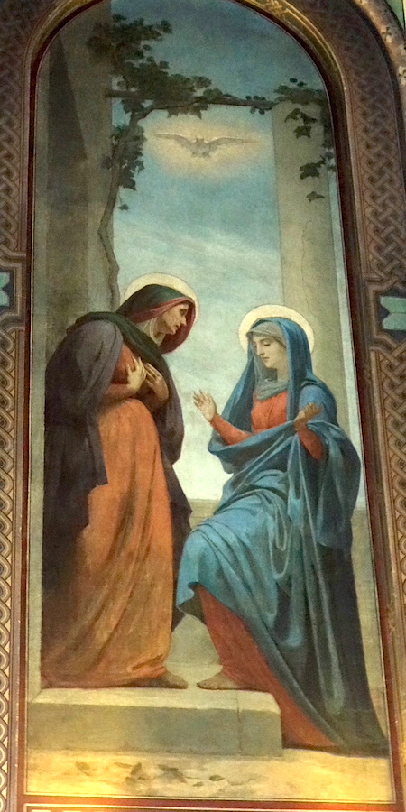 La visitation - Eglise N.D. de Clignancourt - Paris (18)