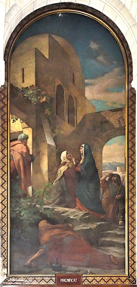 La visitation - Eglise N.D. de la croix - Paris (20)