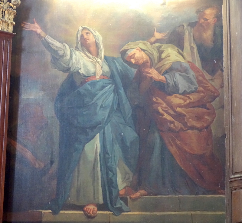 La visitation - Eglise N.D. de pitié - Flagy 77