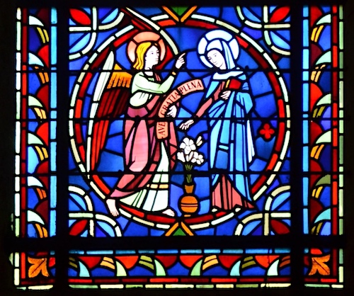 [1] L'Annonciation - Cathédrale Notre-Dame - Laon 02