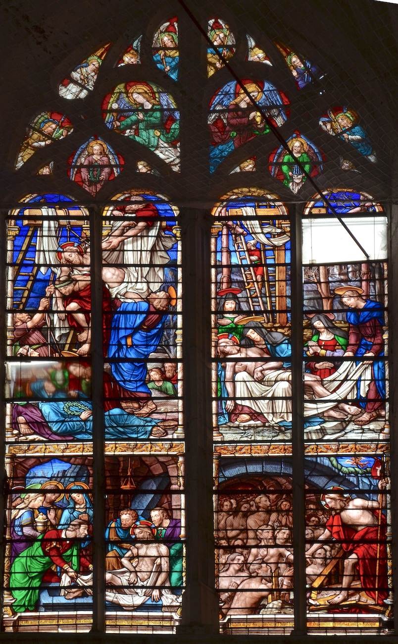 Déposition, Mise au tombeau et Descente aux limbes - Eglise Saint Etienne - Bar-sur-Seine 10