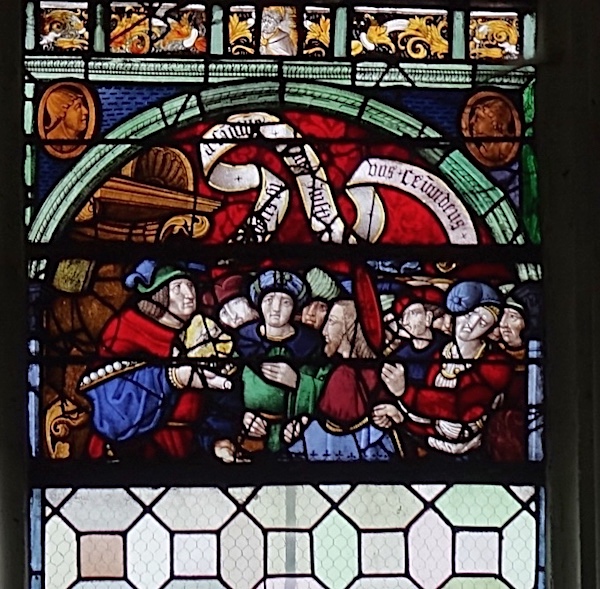 [2] Jésus devant Pilate<br>Eglise Saint Nizier - Troyes 10